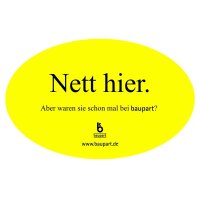 Nett hier Gelb